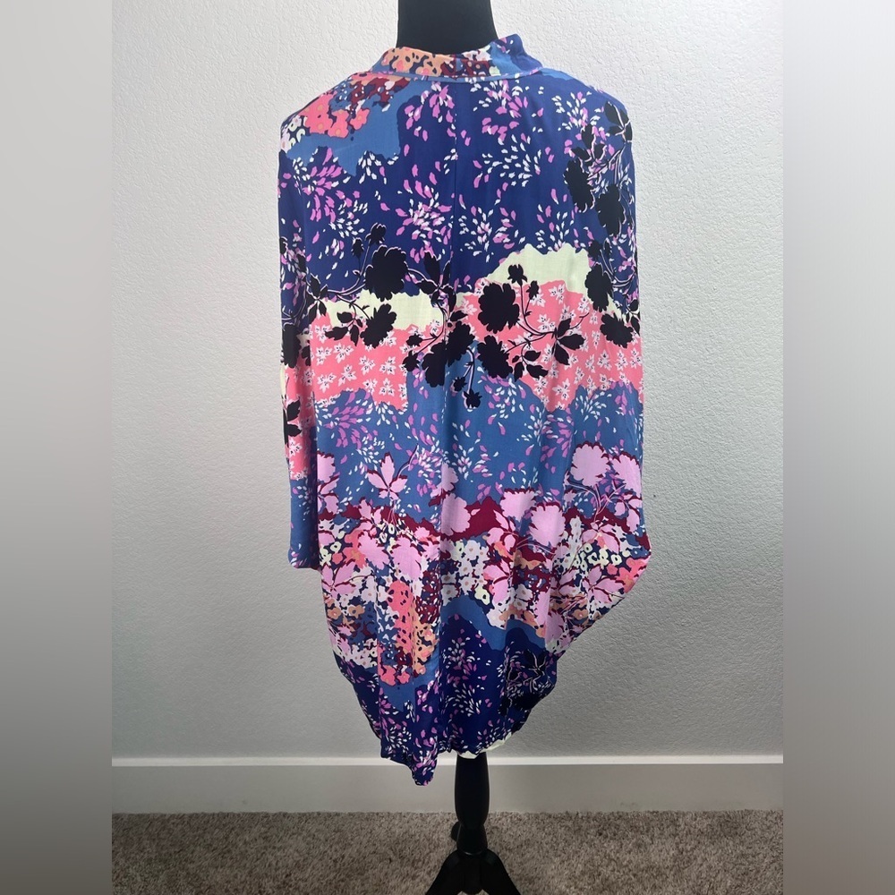 NWT: Victoria's Secret Flora; Kimono Bath Robe Open Front size XS-L - Picture 5 of 8